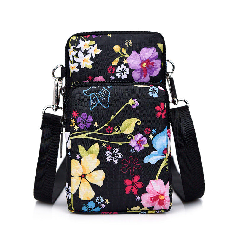 Bolsa de mensajero de nylon impresa al por mayor mini bolsa pequeña